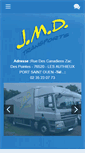 Mobile Screenshot of jmd-transports.com